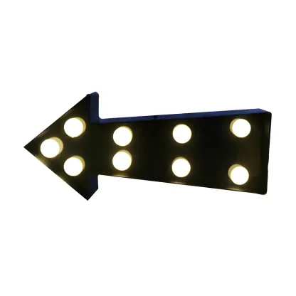 Heart and Arrow LED Plastic Night Light Image - 9