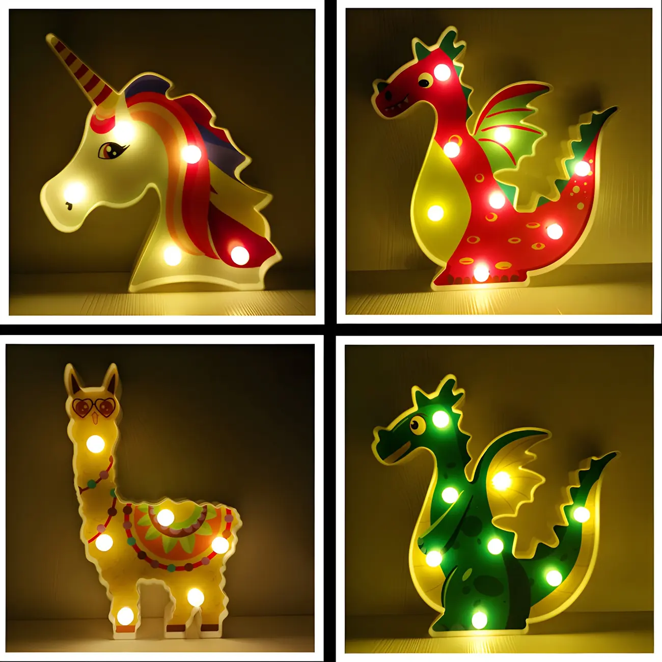 Fun Animal Shapes Whimsical LED Night Light Image - 1 | homeyfad