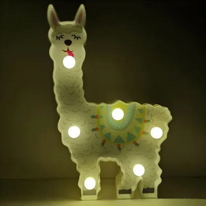 Fun Animal Shapes Whimsical LED Night Light Image - 2