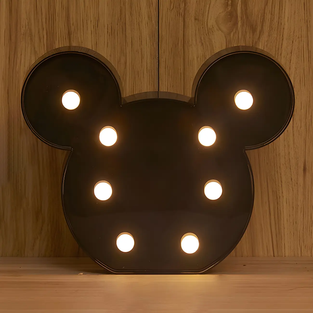 Mini Plastic Cute Shape Battery LED Night Light Image - 2 | homeyfad