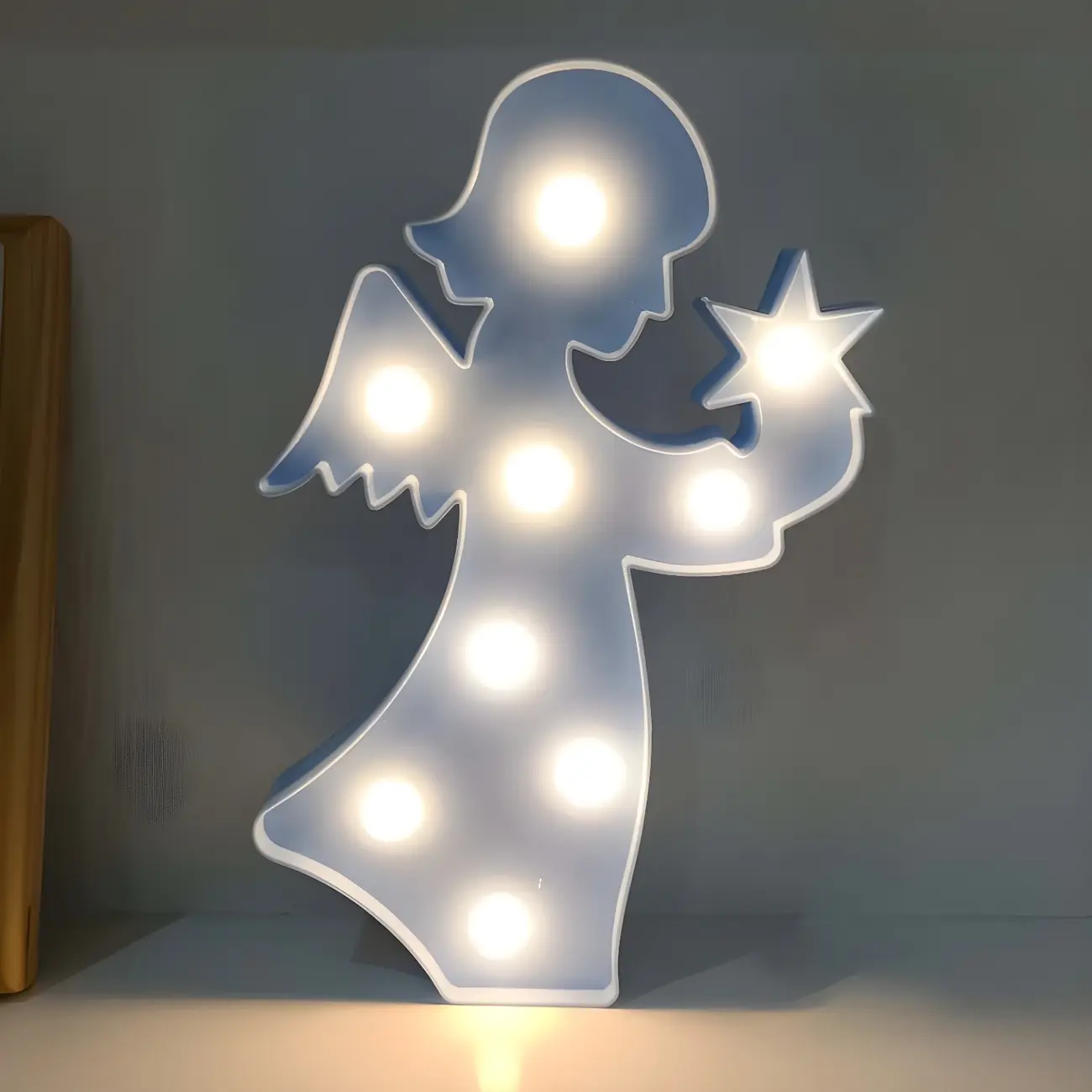 Mini Plastic Cute Shape Battery LED Night Light Image - 3 | homeyfad