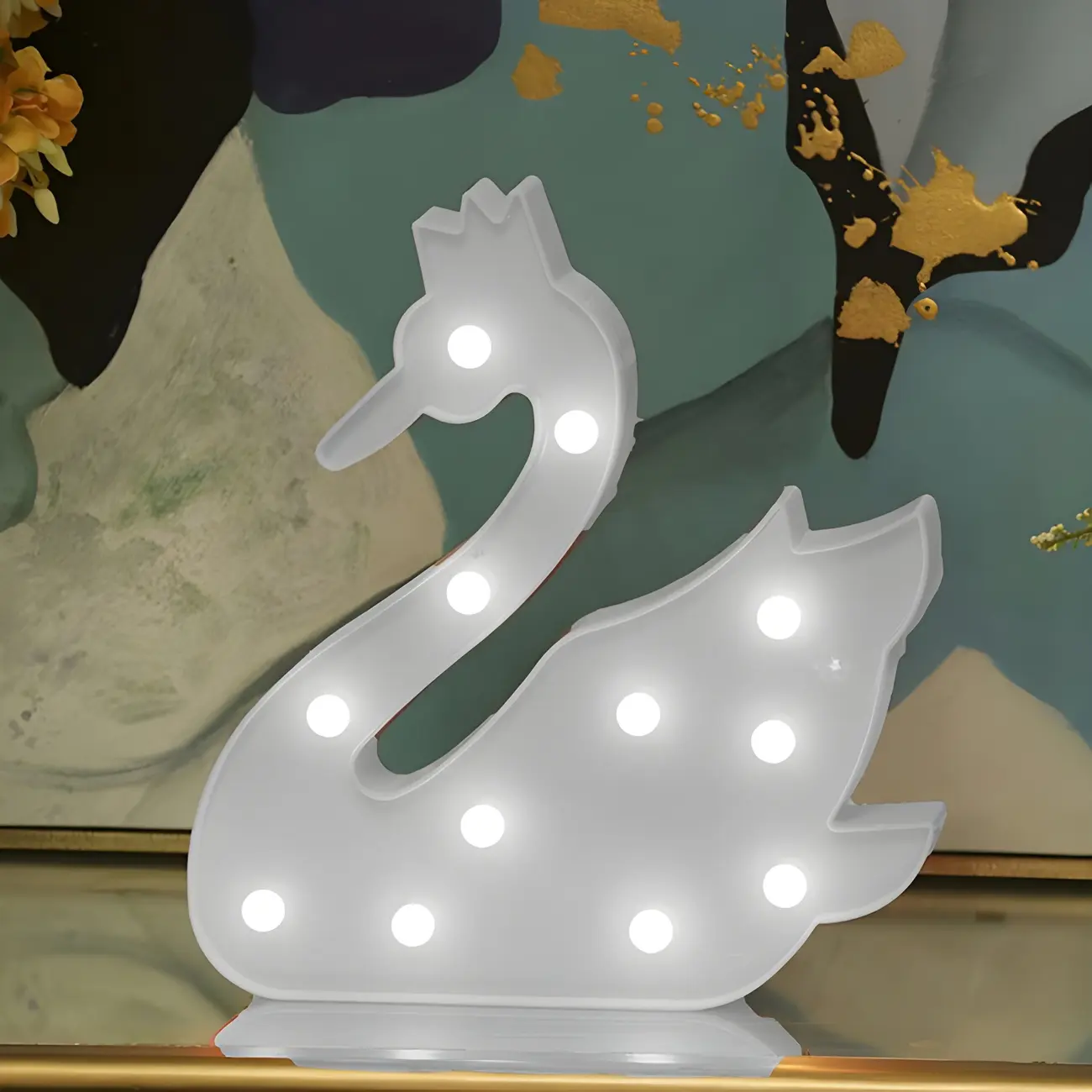 Mini Plastic Cute Shape Battery LED Night Light Image - 5 | homeyfad