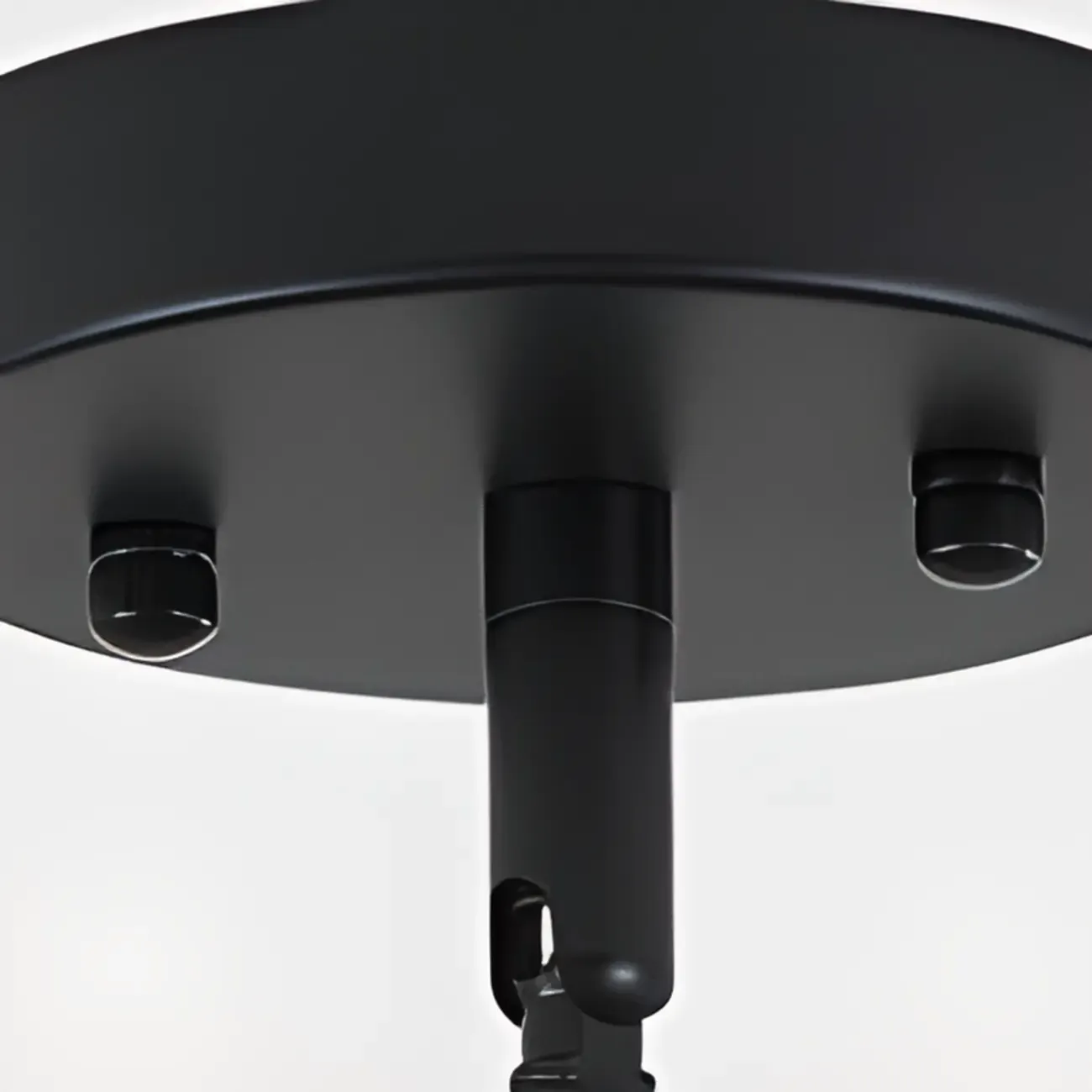 Geometric Industrial Black Candelabra Pendant Light Image - 6