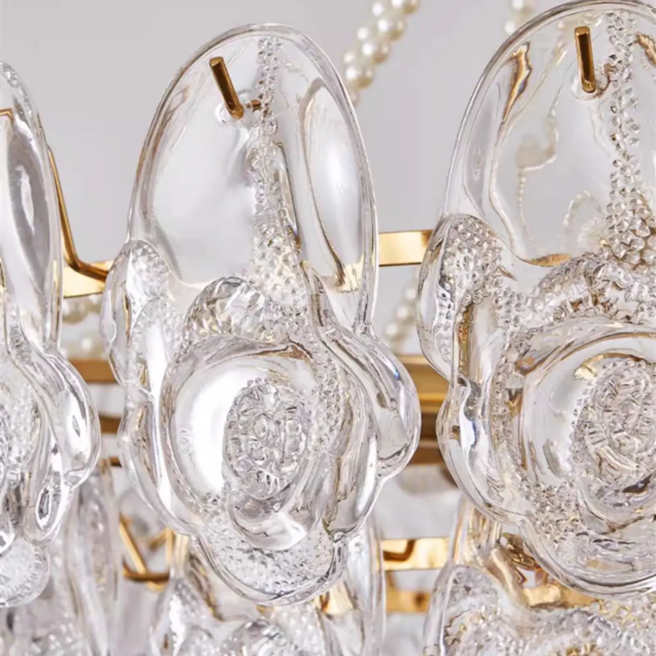 Luxury Geometric Orb Chandelier With Adjustable Chain Image - 7 | homeyfad