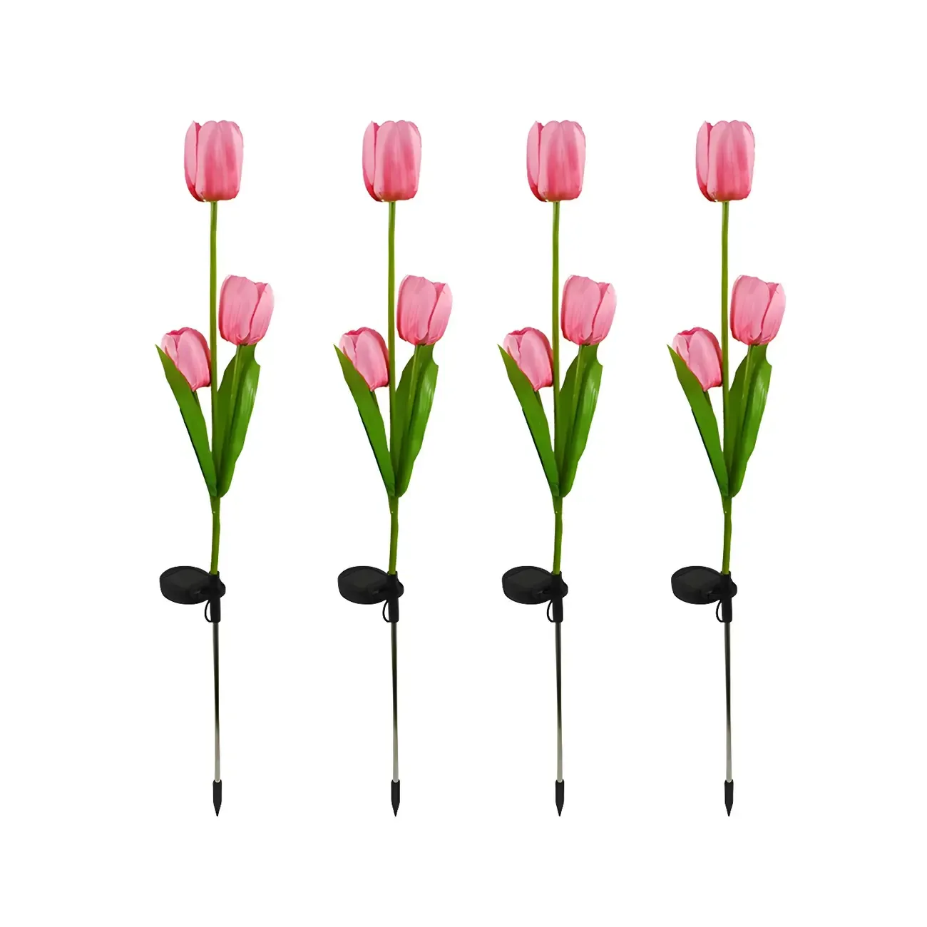 Contemporary Tulip Solar Decorative Landscape Lighting Image - 5