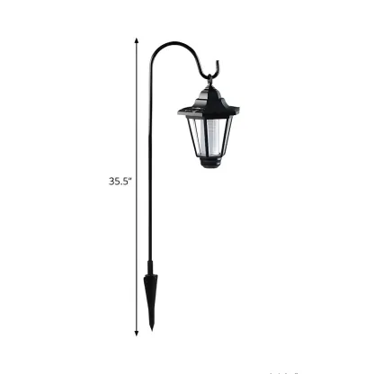 Classic Hanging Solar Lantern Landscape Lighting Image - 4