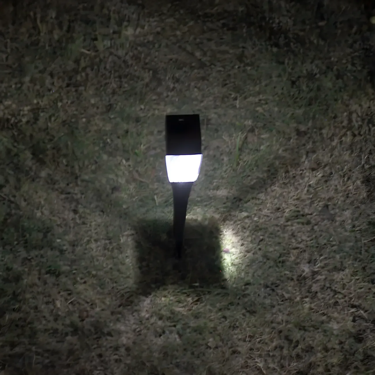 Contemporary Solar Tapered Spike Landscape Lighting Image - 2