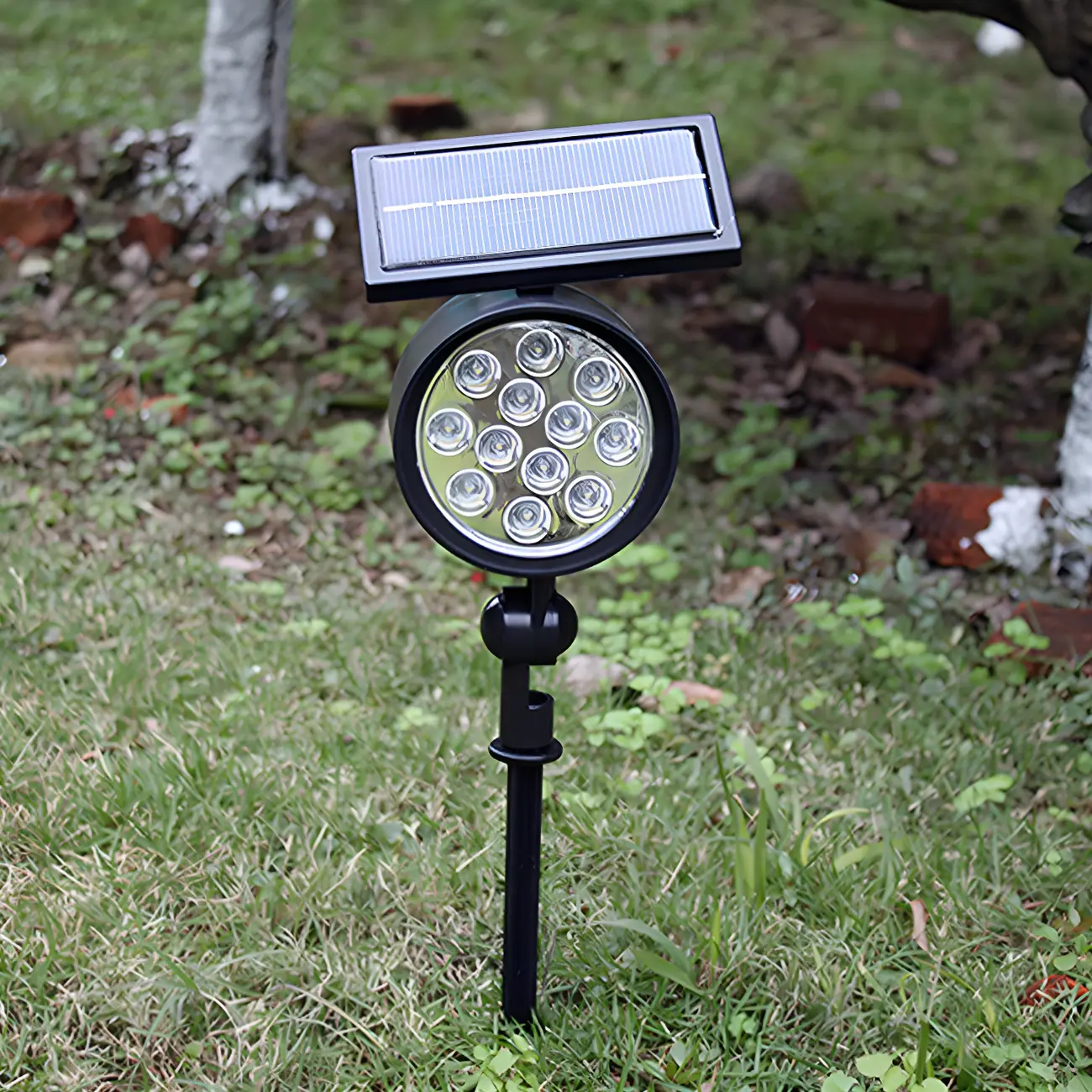Modern Stake Solar Outdoor Landscape Lighting Image - 3 | homeyfad