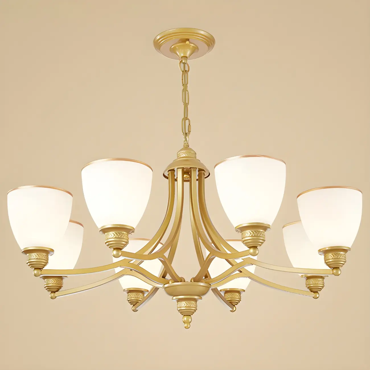 Black Glass Linear Structure Modern Chandelier | homeyfad