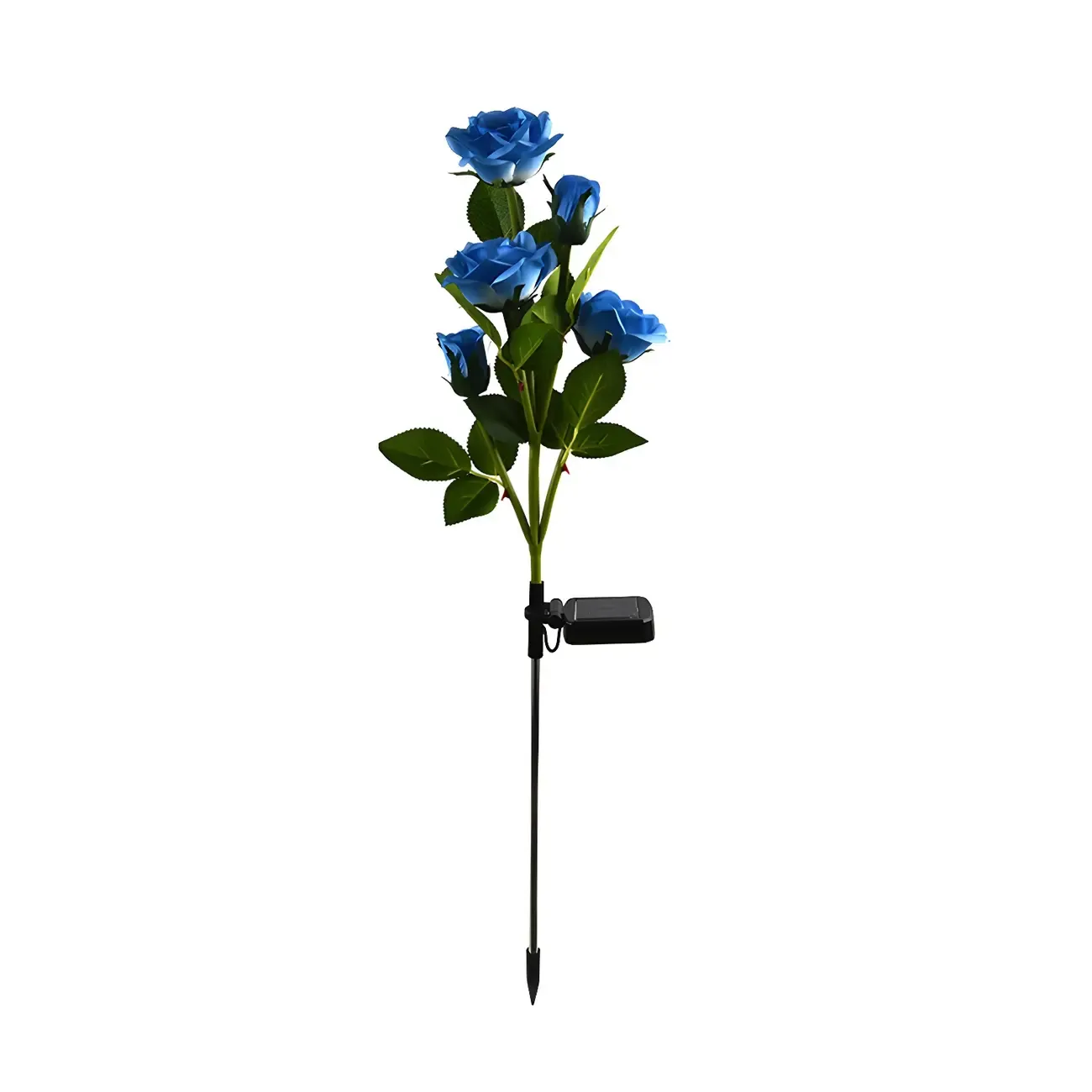 Floral Solar Stake Colorful Garden Landscape Lighting Image - 8