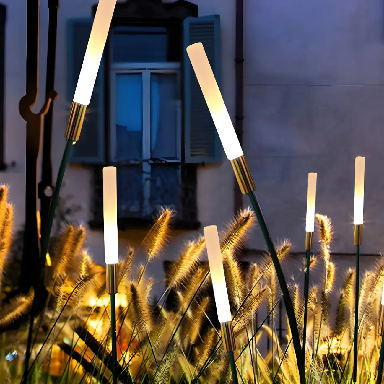 Modern Acrylic Tube Stake Outdoor Landscape Lighting Image - 1