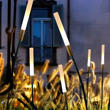 Modern Acrylic Tube Stake Outdoor Landscape Lighting Image - 1