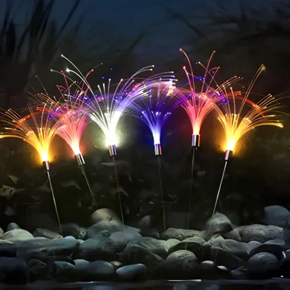 Reed-Shape Colorful Decorative Landscape Lighting Image - 2
