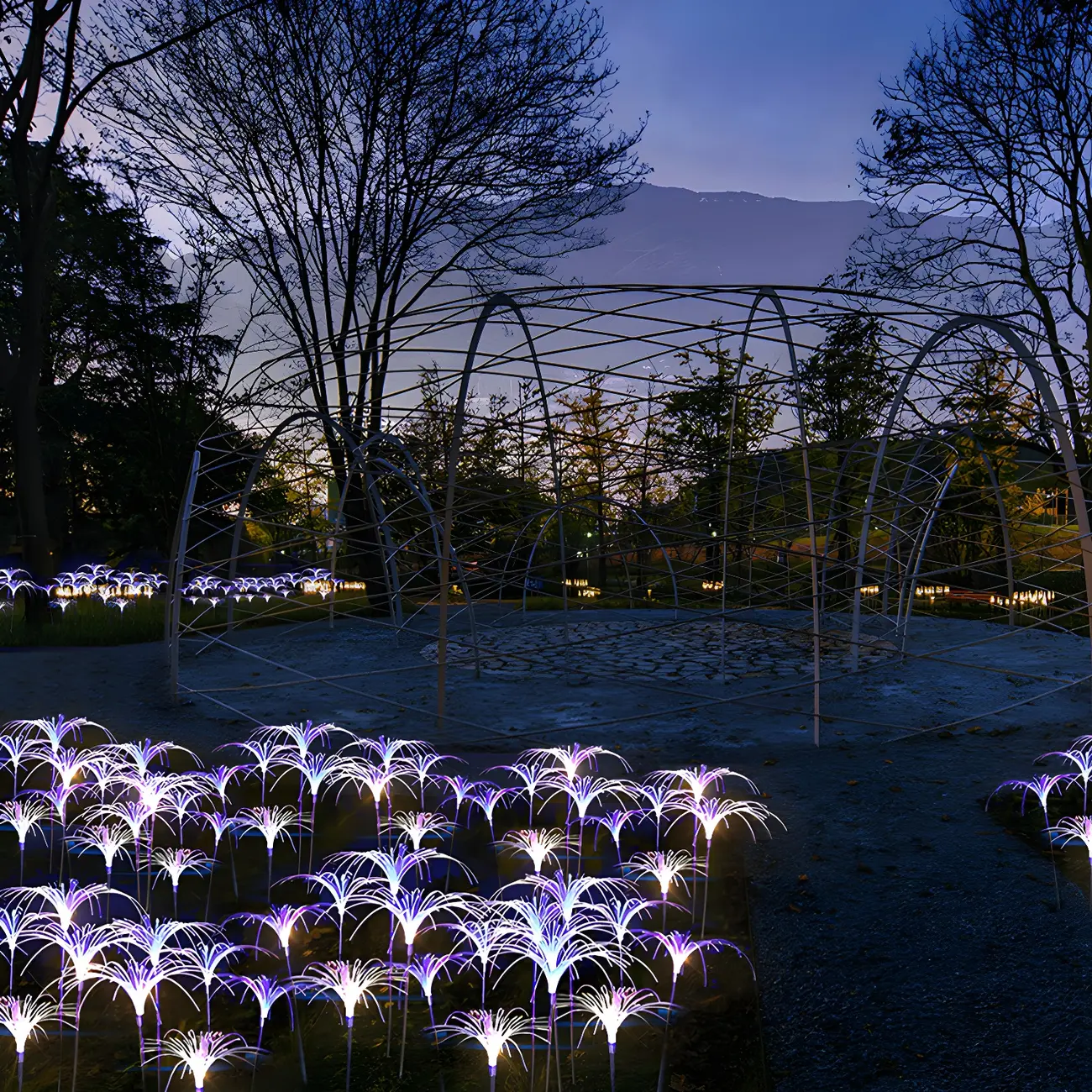 Reed-Shape Colorful Decorative Landscape Lighting Image - 4 | homeyfad