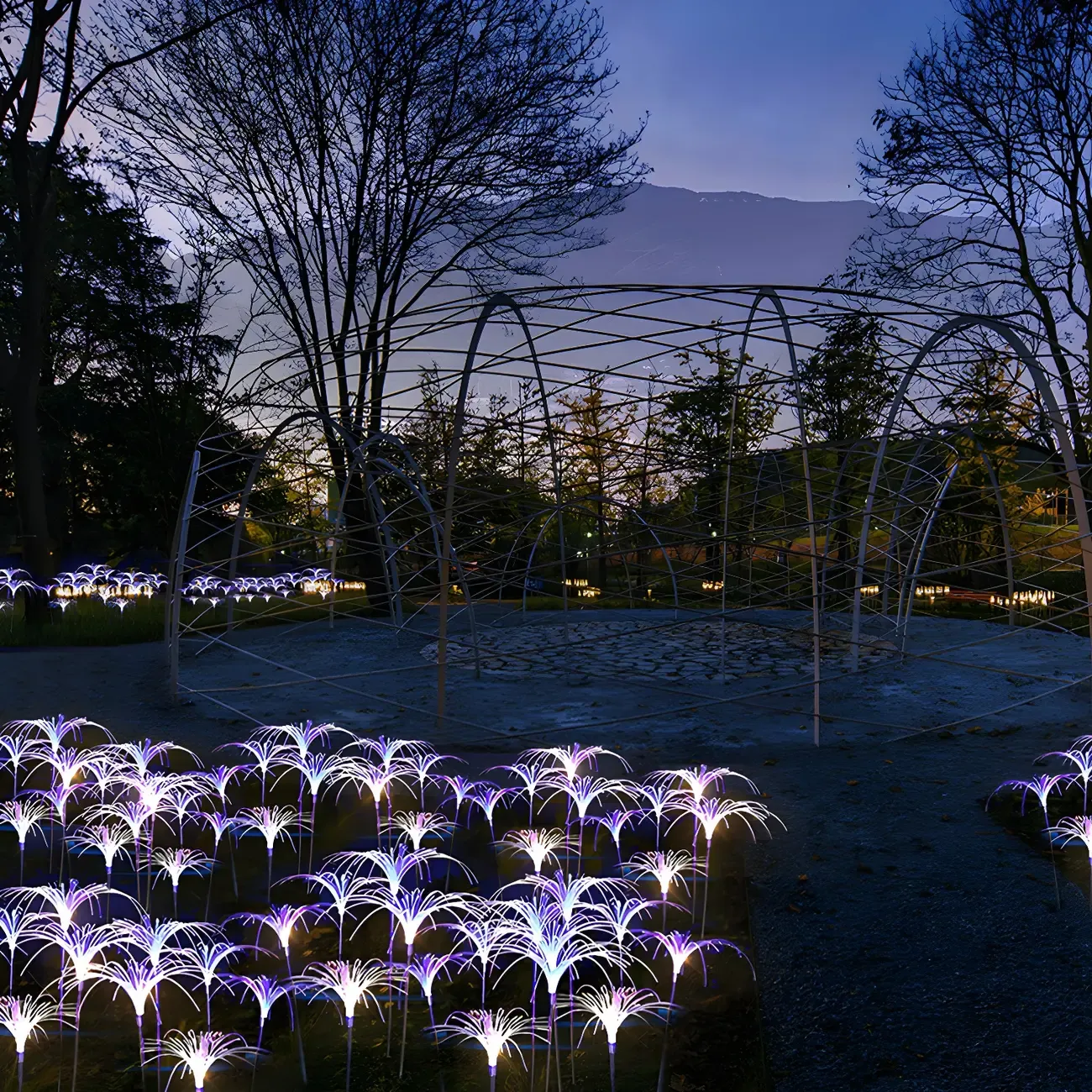 Reed-Shape Colorful Decorative Landscape Lighting Image - 4