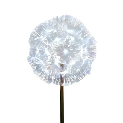 Artistic Modern Fiber Optic Solar Landscape Lighting Image - 5