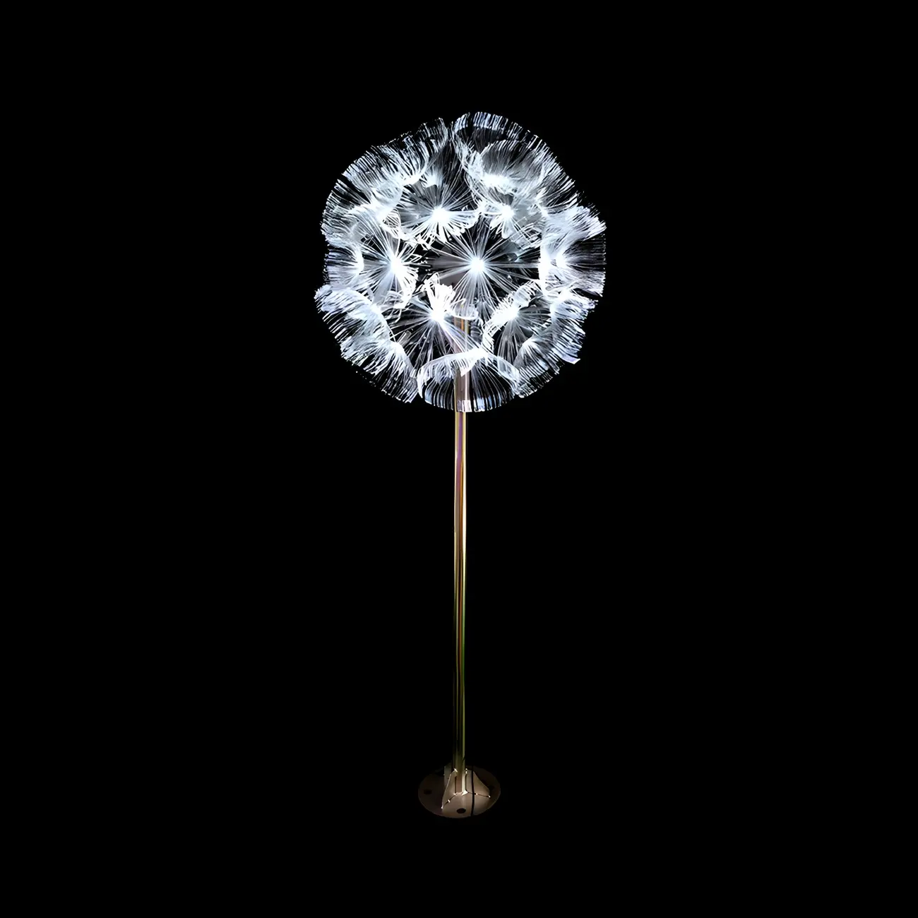 Artistic Modern Fiber Optic Solar Landscape Lighting Image - 4 | homeyfad