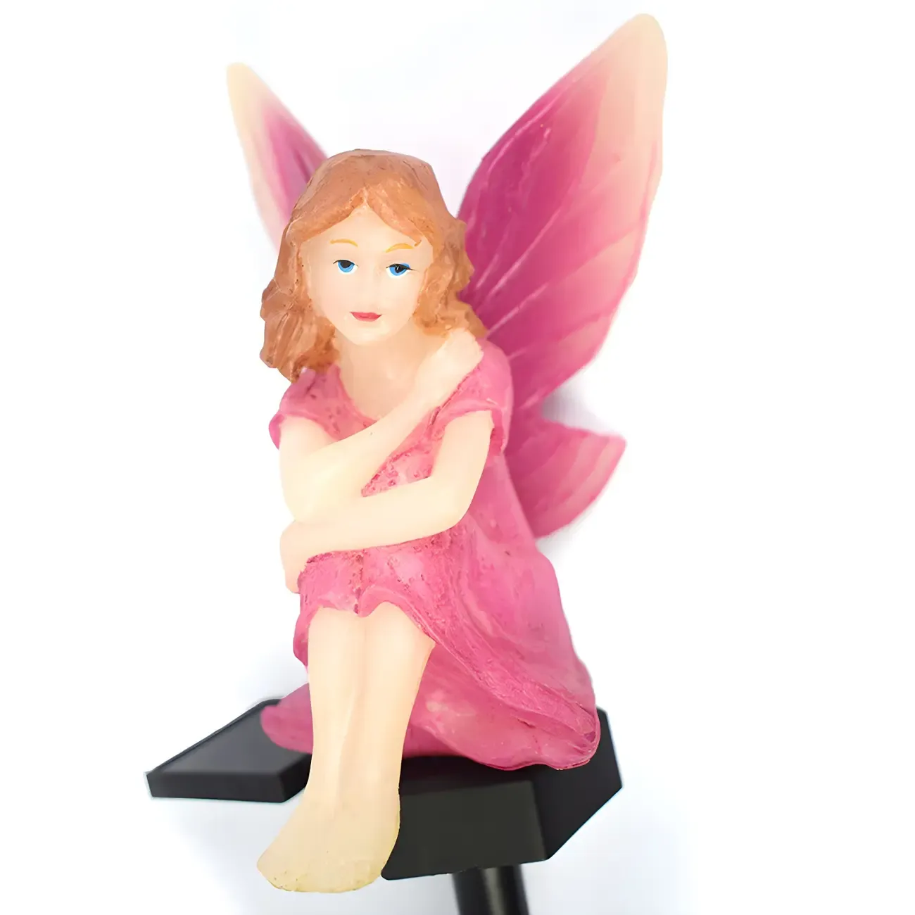 Fairy Figurine Solar Plastic Landscape Lighting Image - 6