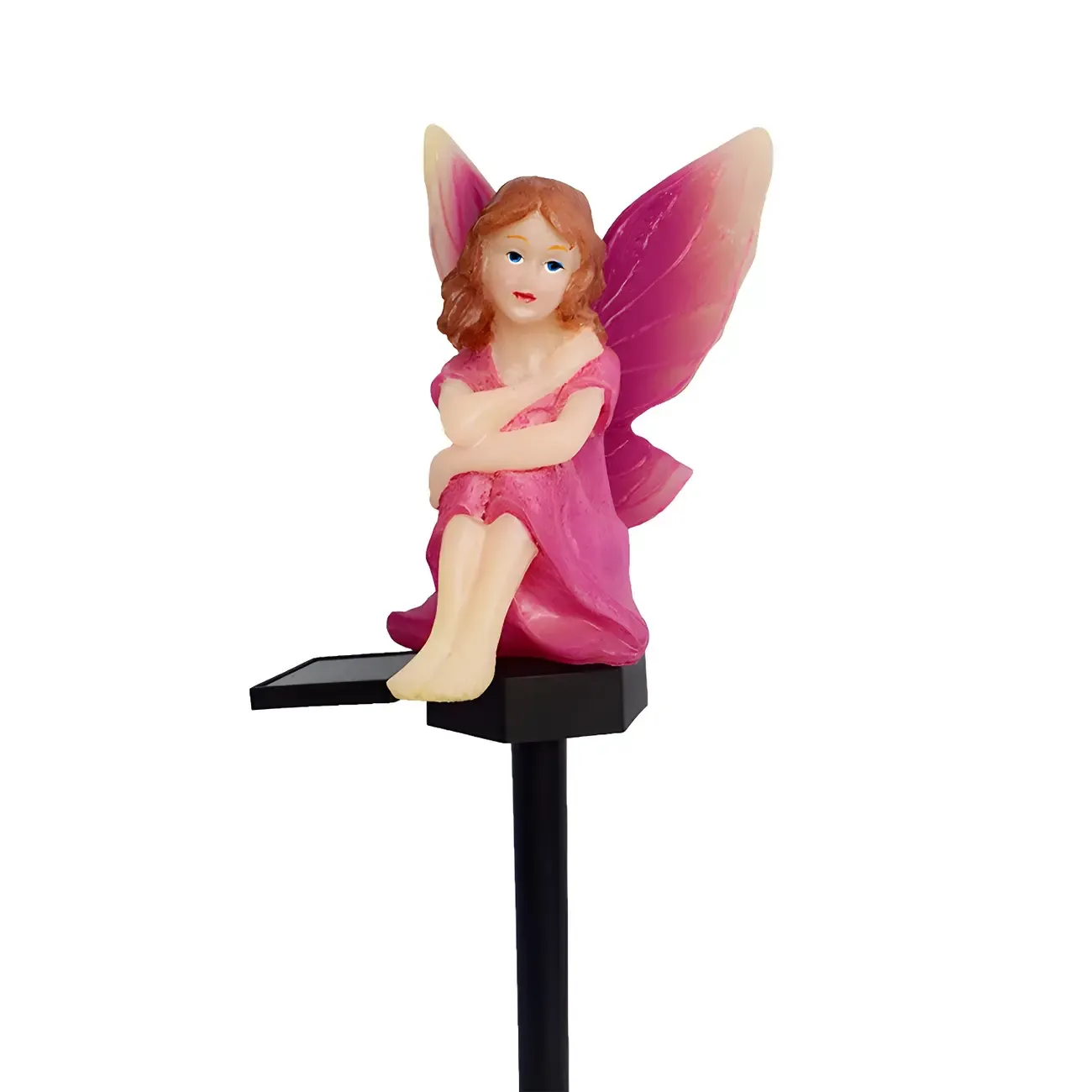 Fairy Figurine Solar Plastic Landscape Lighting Image - 7