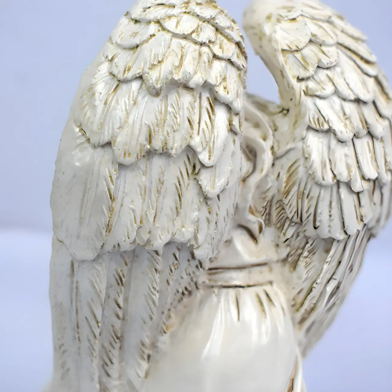 Artistic Angel Sculpture Solar Landscape Lighting Image - 4
