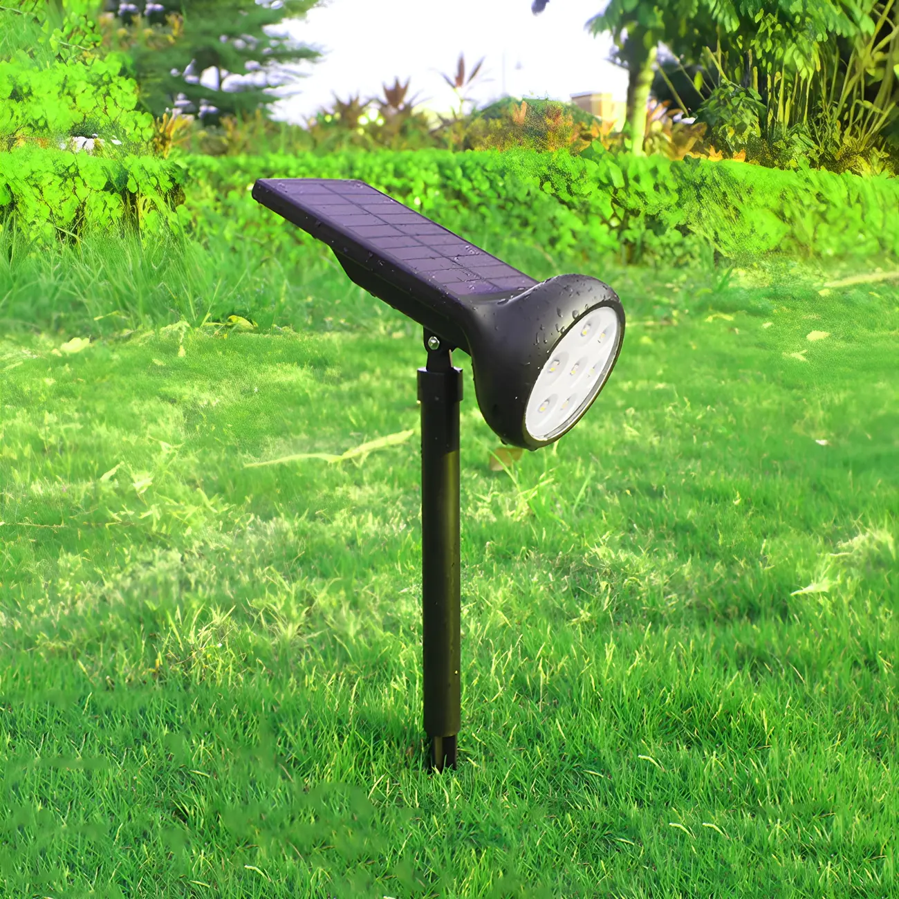 Simple Solar Stake Adjustable Landscape Lighting Image - 1 | homeyfad