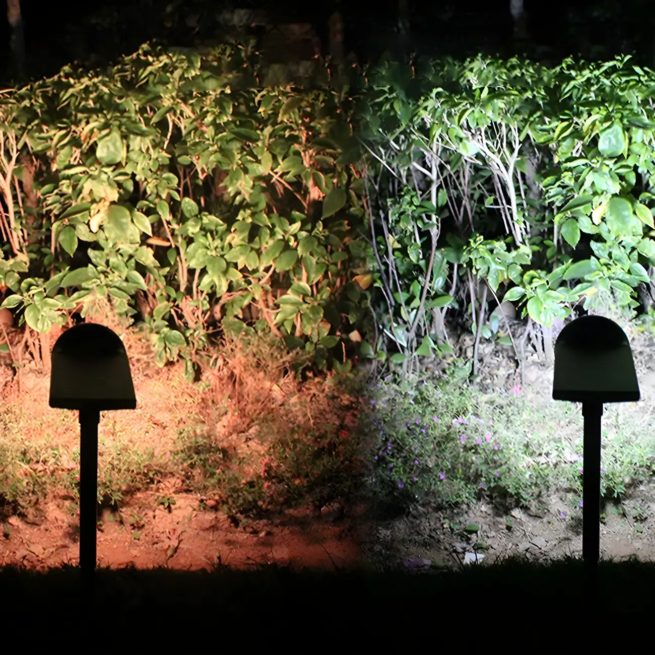 Simple Solar Stake Adjustable Landscape Lighting Image - 5