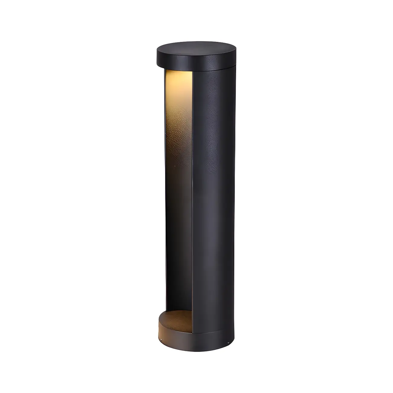 Contemporary Cylinder Solar Modern Landscape Lighting Image - 5 | homeyfad