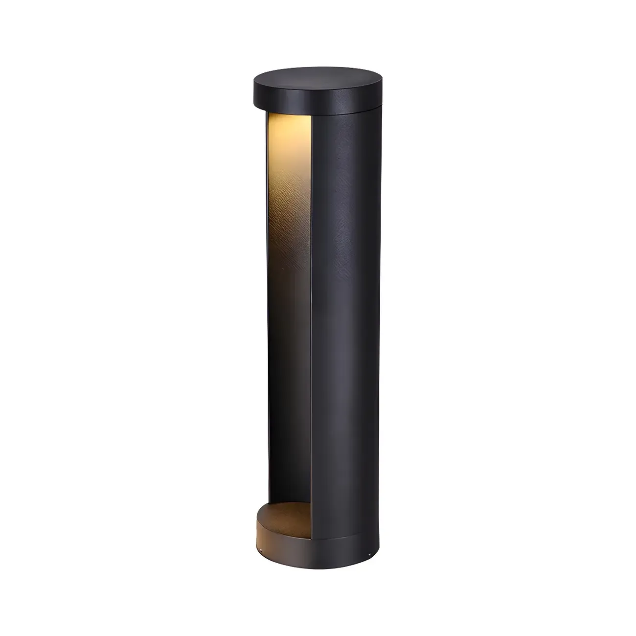Contemporary Cylinder Solar Modern Landscape Lighting Image - 5
