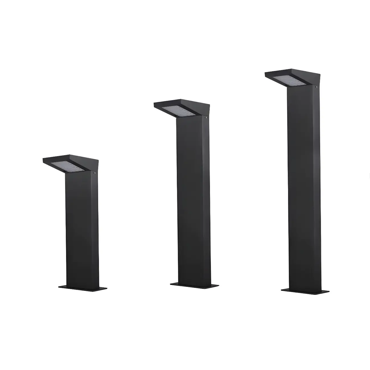 Modern Sleek Solar LED Landscape Lighting Image - 5 | homeyfad