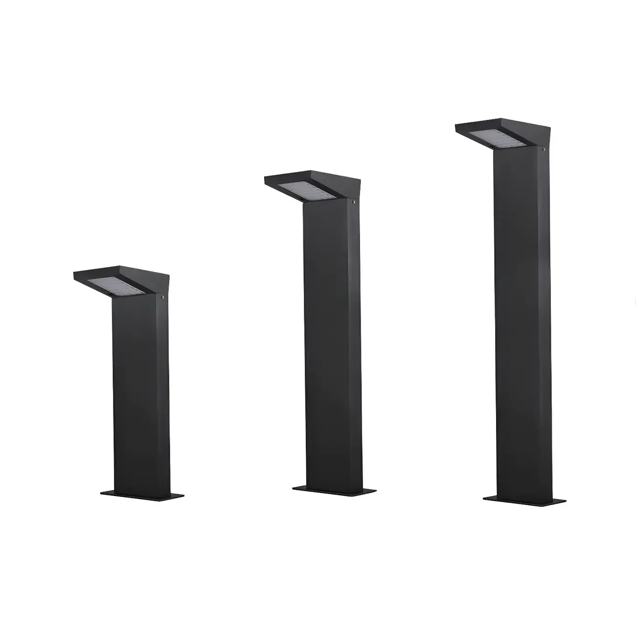 Modern Sleek Solar LED Landscape Lighting Image - 5