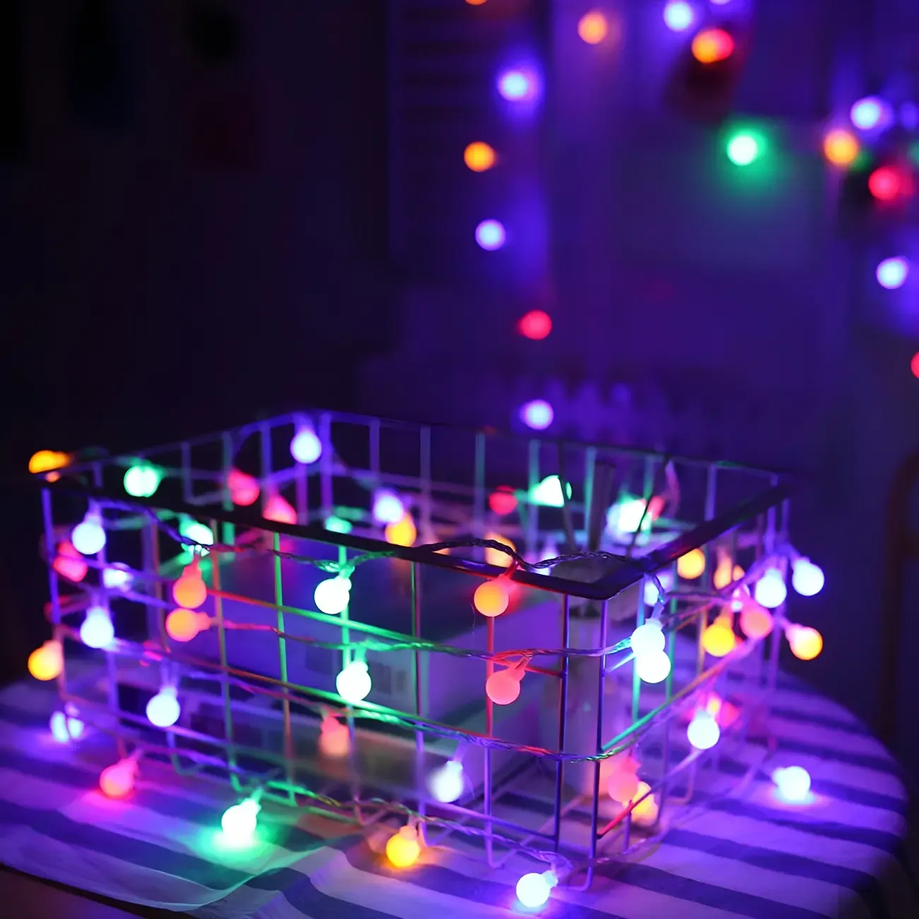 Elegant Globe Soft LED String Light Image - 4
