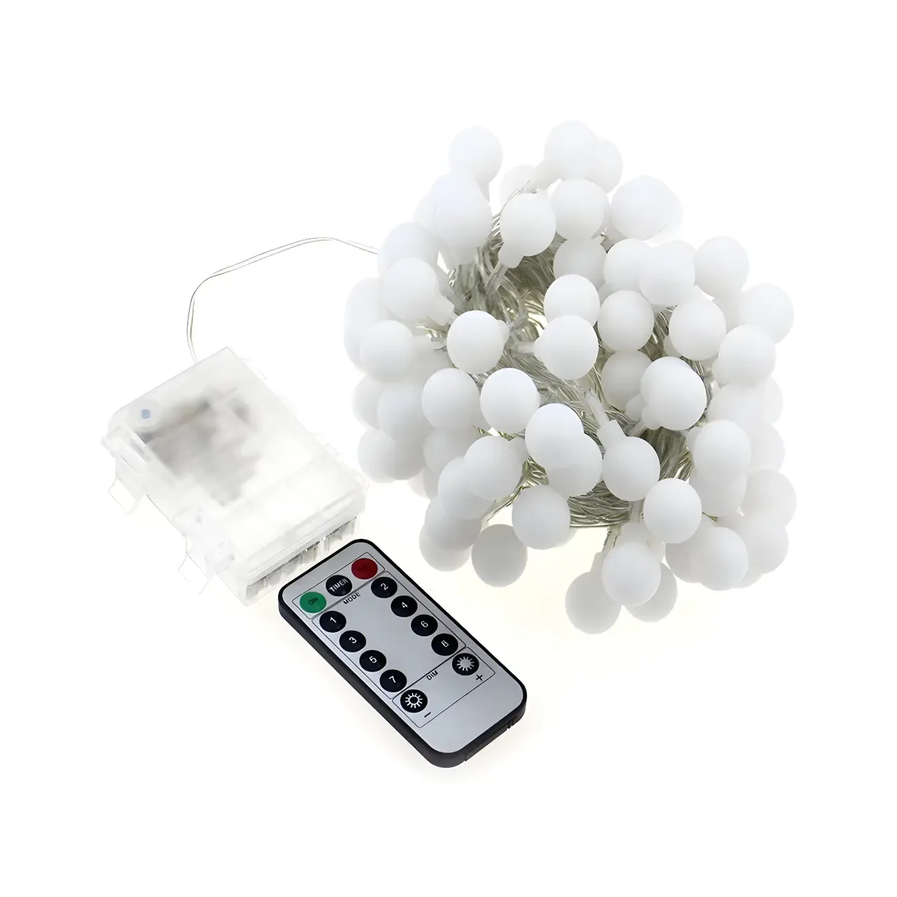 Elegant Globe Soft LED String Light Image - 5