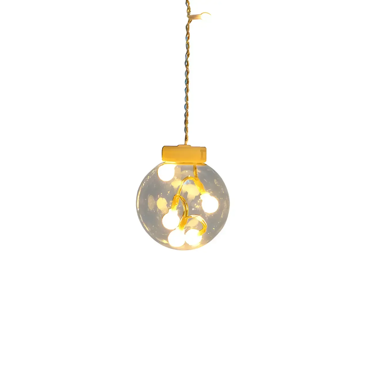 Modern Globe 11.4ft Solar Outdoor String Light Image - 5