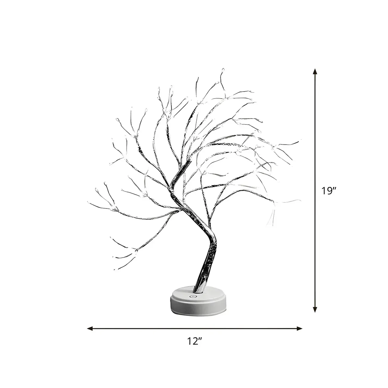Elegant Tree Branch Battery LED Night Light Image - 5
