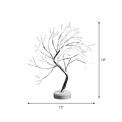 Elegant Tree Branch Battery LED Night Light Image - 5