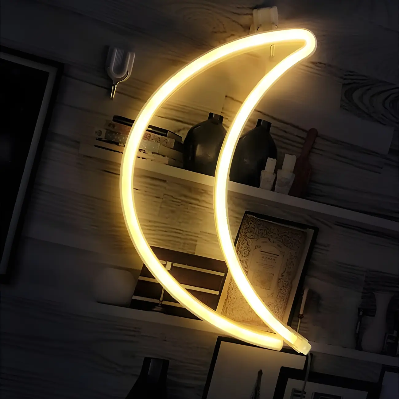 Cartoon Shape Plastic LED Neon Night Light Image - 2 | homeyfad