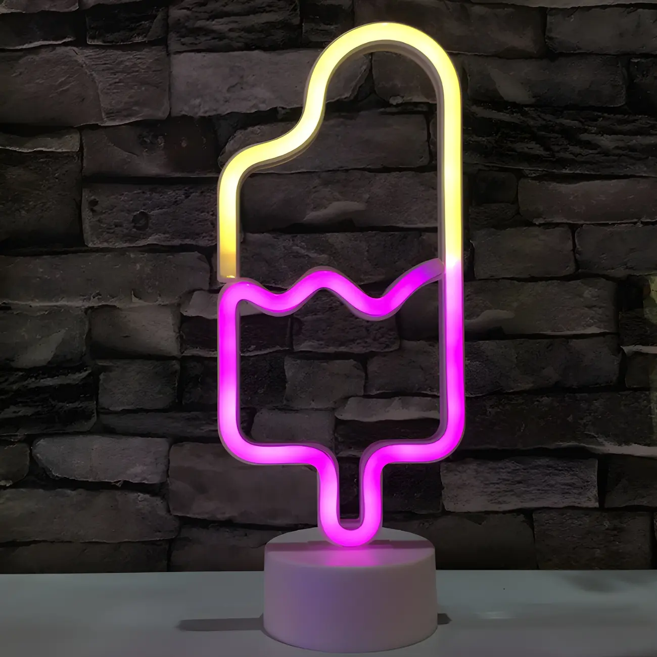 Colorful LED Neon Battery Night Light Decor Image - 18 | homeyfad