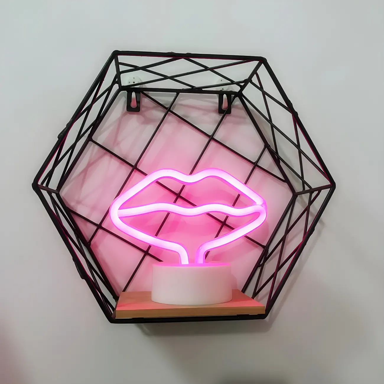 Colorful LED Neon Battery Night Light Decor Image - 20