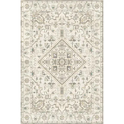 Vintage Persian Style Rectangle Area Rug Image - 4