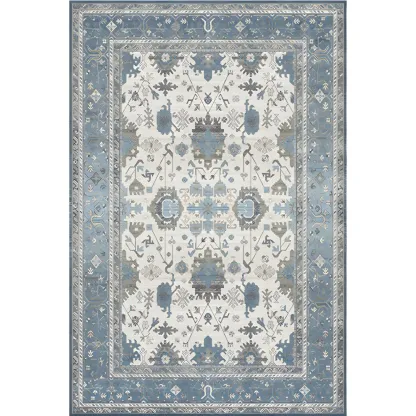Vintage Persian Style Rectangle Area Rug Image - 6