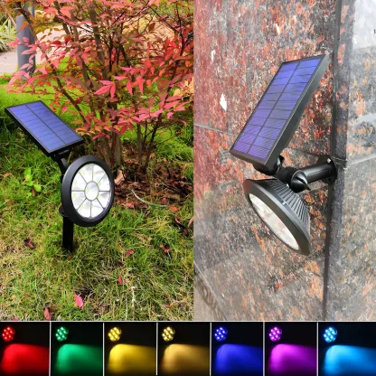 Solar Powered Adjustable Modern Landscape Lighting Image - 1