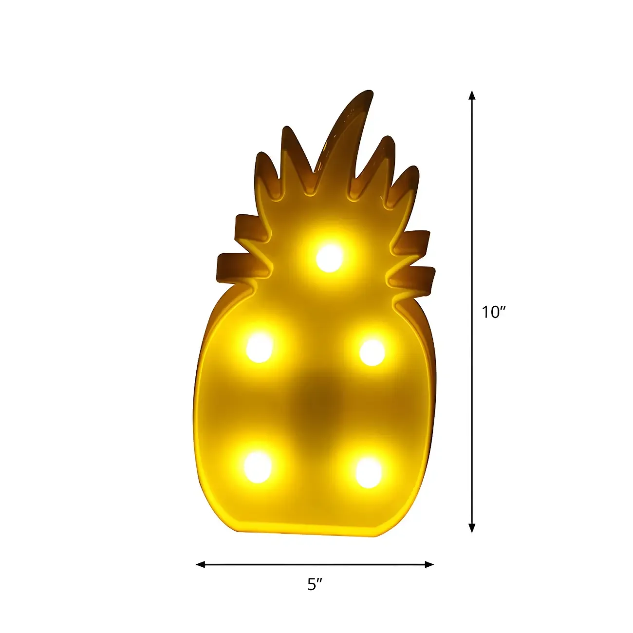 Plastic Multicolor Battery LED Night Light Image - 5