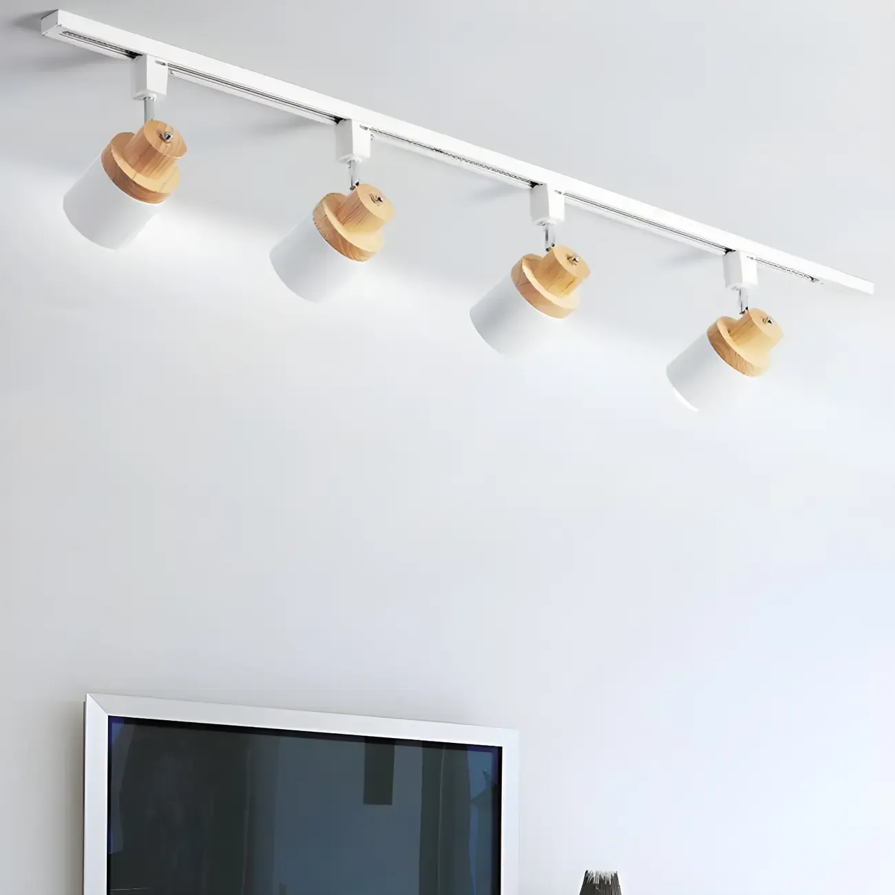 Modern LED Flush Mount Ceiling Light for Bedroom Style Image - 2