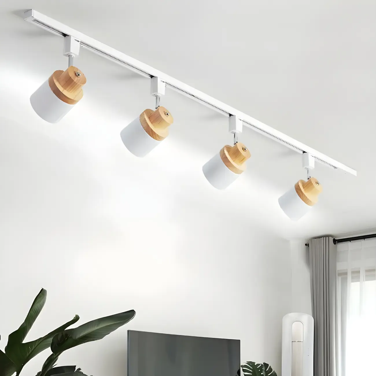Modern LED Flush Mount Ceiling Light for Bedroom Style Image - 3