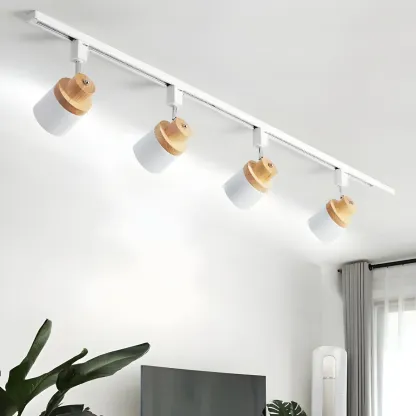 Modern LED Flush Mount Ceiling Light for Bedroom Style Image - 3