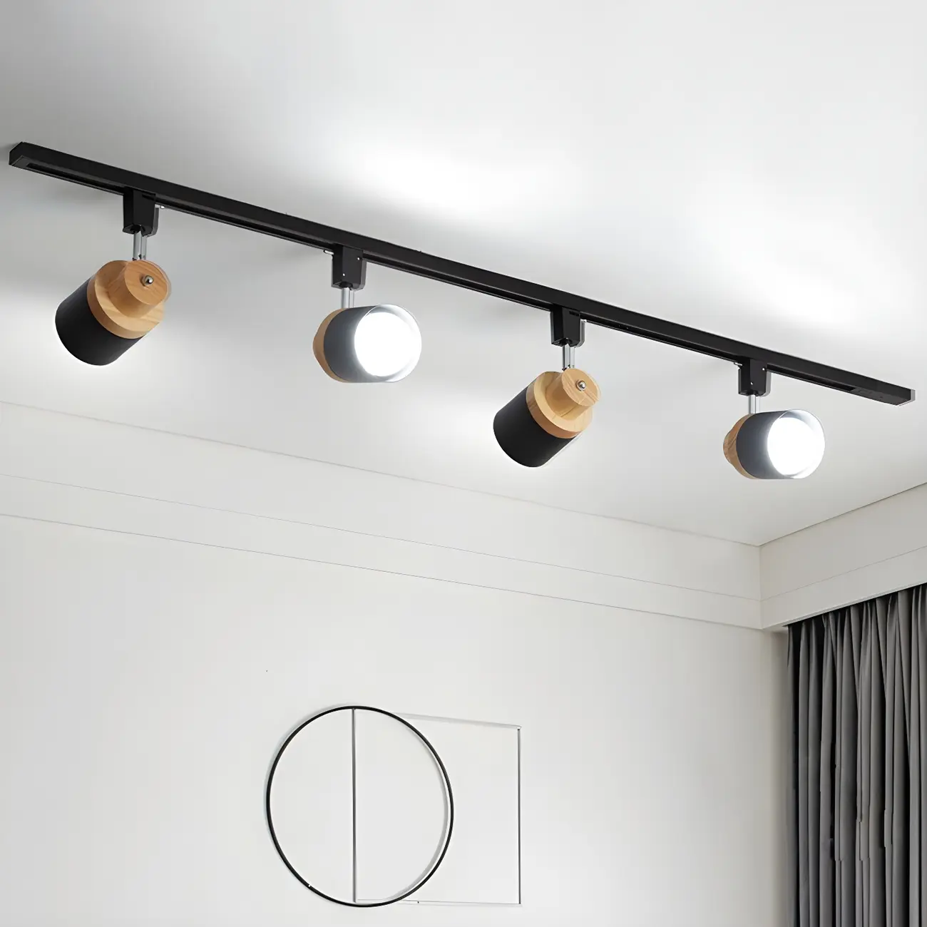 Modern LED Flush Mount Ceiling Light for Bedroom Style Image - 1 | homeyfad