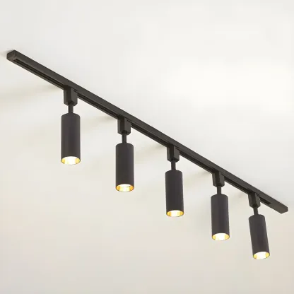 Modern LED Track Ceiling Light for Living Room Ambiance Image - 15