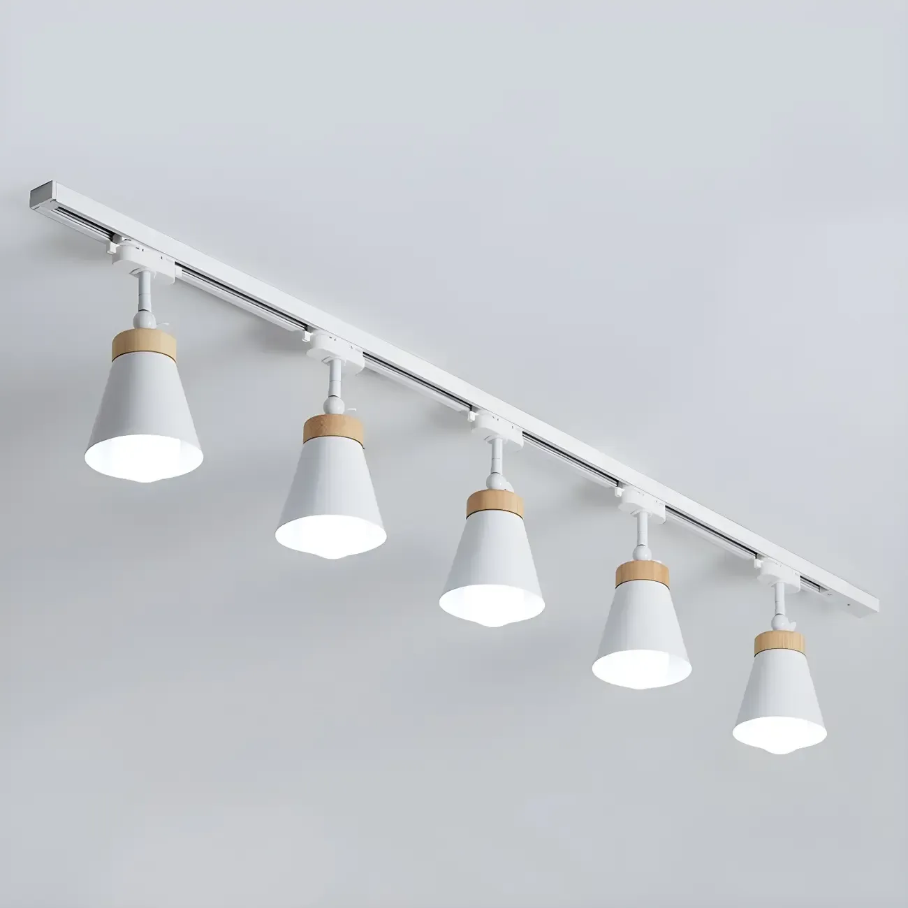 Modern LED Semi Flush Ceiling Light for Living Room Image - 3