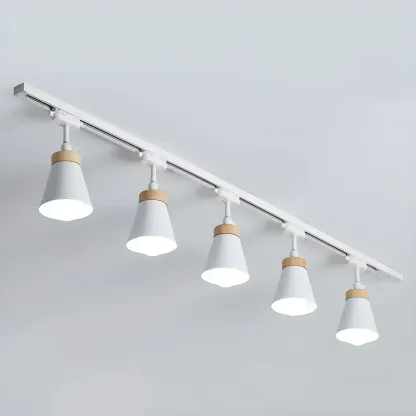 Modern LED Semi Flush Ceiling Light for Living Room Image - 3