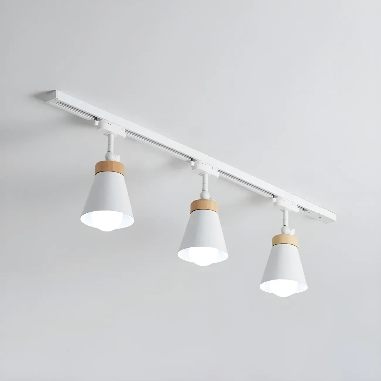 Modern LED Semi Flush Ceiling Light for Living Room Image - 4